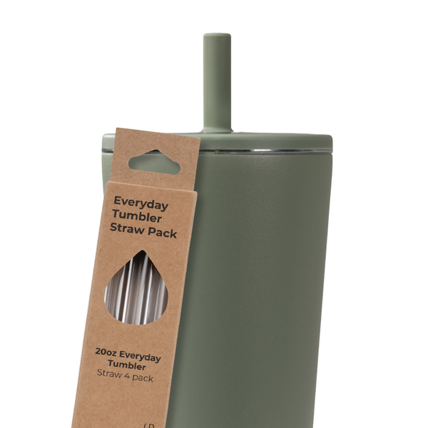 Tumbler Straws 4 Pack 20oz X3